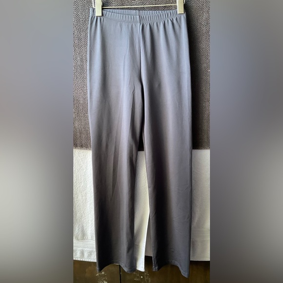 Marika Women's Charcoal Straight Leg Pants - Picture 1 of 11